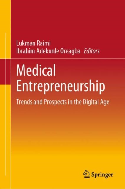 Book cover of: Medical Entrepreneurship. By: Lukman Raimi