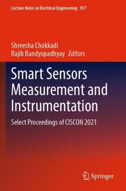 Book cover of: Smart Sensors Measurement and Instrumentation. By: Shreesha Chokkadi