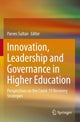Book cover of: Innovation, Leadership and Governance in Higher Education. By: Parves Sultan