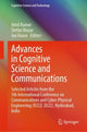 Book cover of: Advances in Cognitive Science and Communications. By: Amit Kumar