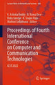Book cover of: Proceedings of Fourth International Conference on Computer and Communication Technologies. By: K. Ashoka Reddy
