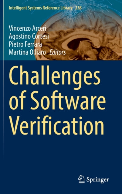 Book cover of: Challenges of Software Verification. By: Vincenzo Arceri