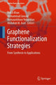 Book cover of: Graphene Functionalization Strategies. By: Anish Khan