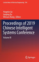 Book cover of: Proceedings of 2019 Chinese Intelligent Systems Conference. By: Yingmin Jia