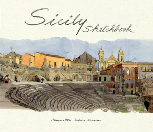 Book cover of: Sicily Sketchbook. By: Edith de la Heronniere