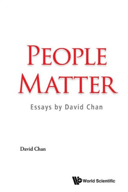 Book cover of: People Matter: Essays By David Chan