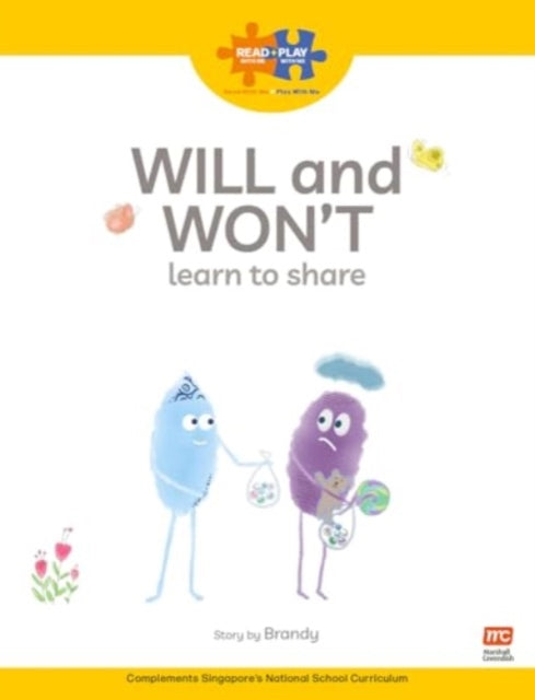 Book cover of: Read + Play  Social Skills Bundle 2 Will and Won’t  learn to share. By: Brandy