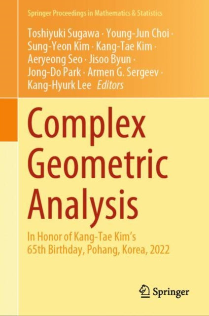 Book cover of: Complex Geometric Analysis. By: Toshiyuki Sugawa