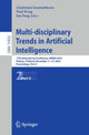Book cover of: Multi-disciplinary Trends in Artificial Intelligence. By: Chattrakul Sombattheera