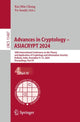 Book cover of: Advances in Cryptology – ASIACRYPT 2024