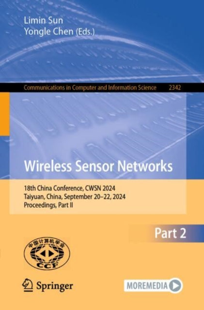 Book cover of: Wireless Sensor Networks. By: Limin Sun