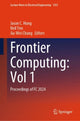 Book cover of: Frontier Computing: Vol 1. By: Jason C. Hung