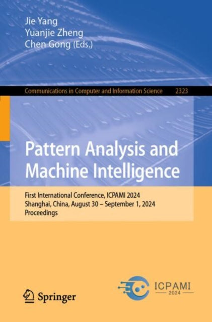 Book cover of: Pattern Analysis and Machine Intelligence. By: Jie Yang