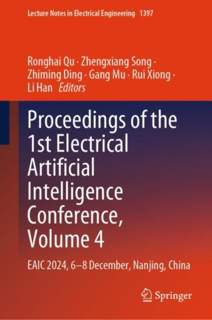 Book cover of: Proceedings of the 1st Electrical Artificial Intelligence Conference, Volume 4