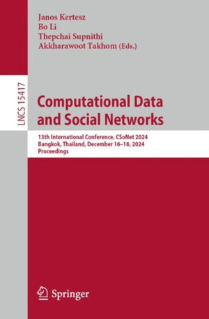 Computational Data and Social Networks