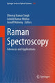 Book cover of: Raman Spectroscopy. By: Dheeraj Kumar Singh
