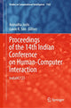 Book cover of: Proceedings of the 14th Indian Conference on Human-Computer Interaction. By: Anirudha Joshi