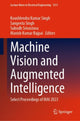 Book cover of: Machine Vision and Augmented Intelligence. By: Koushlendra Kumar Singh