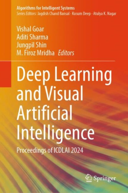 Book cover of: Deep Learning and Visual Artificial Intelligence. By: Vishal Goar