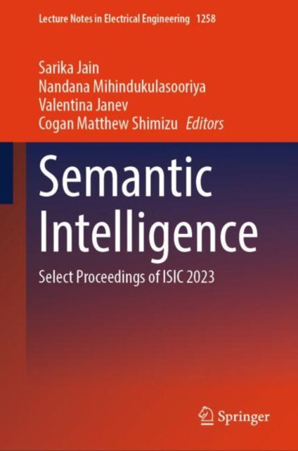 Book cover of: Semantic Intelligence. By: Sarika Jain