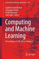 Book cover of: Computing and Machine Learning. By: Jagdish Chand Bansal