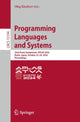 Book cover of: Programming Languages and Systems