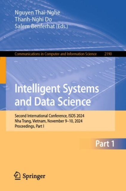 Book cover of: Intelligent Systems and Data Science