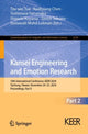 Book cover of: Kansei Engineering and Emotion Research