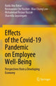 Book cover of: Effects of the Covid-19 Pandemic on Employee Well-Being. By: Raida Abu Bakar