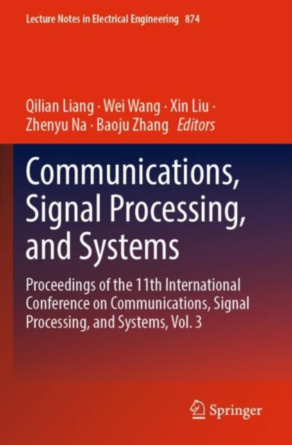 Book cover of: Communications, Signal Processing, and Systems