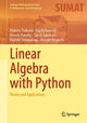 Book cover of: Linear Algebra with Python. By: Makoto Tsukada