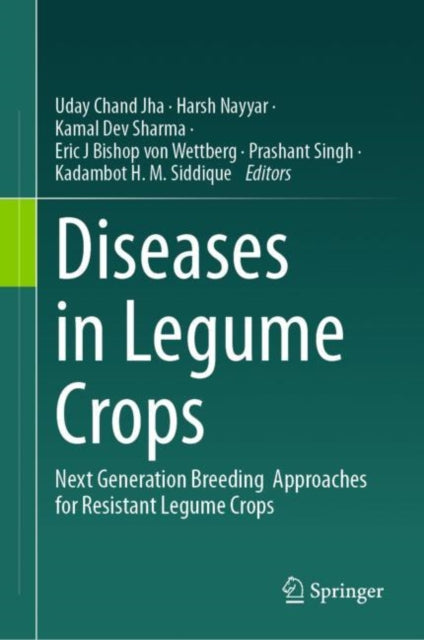 Book cover of: Diseases in Legume Crops. By: Uday Chand Jha