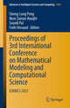 Book cover of: Proceedings of 3rd International Conference on Mathematical Modeling and Computational Science. By: Sheng-Lung Peng