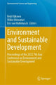 Book cover of: Environment and Sustainable Development. By: Keiji Ujikawa