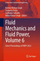 Book cover of: Fluid Mechanics and Fluid Power, Volume 6. By: Krishna Mohan Singh
