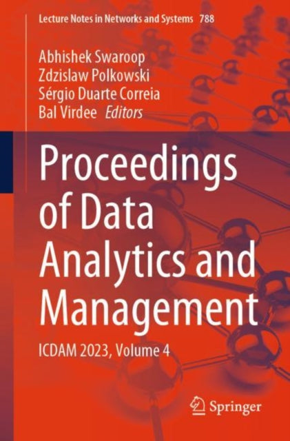 Book cover of: Proceedings of Data Analytics and Management. By: Abhishek Swaroop