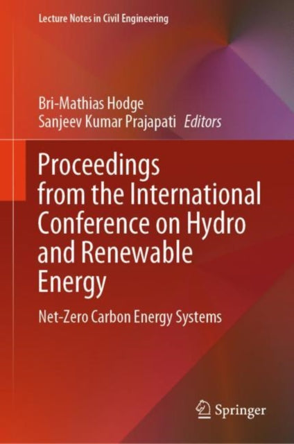 Book cover of: Proceedings from the International Conference on Hydro and Renewable Energy. By: Bri-Mathias Hodge