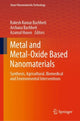 Book cover of: Metal and Metal-Oxide Based Nanomaterials. By: Rakesh Kumar Bachheti