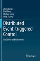 Book cover of: Distributed Event-triggered Control. By: Zhongkui Li