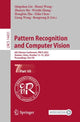Book cover of: Pattern Recognition and Computer Vision. By: Qingshan Liu