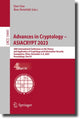 Book cover of: Advances in Cryptology – ASIACRYPT 2023. By: Jian Guo