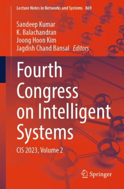 Book cover of: Fourth Congress on Intelligent Systems. By: Sandeep Kumar