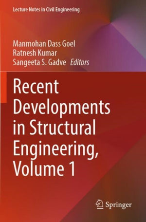 Recent Developments in Structural Engineering, Volume 1