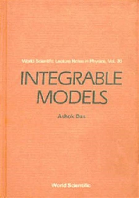 Book cover of: Integrable Models