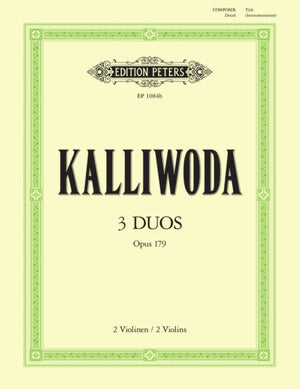 3 DUOS Op. 179