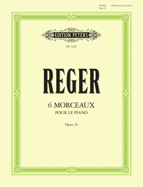 Book cover of: 6 Morceaux pour le piano Op.24