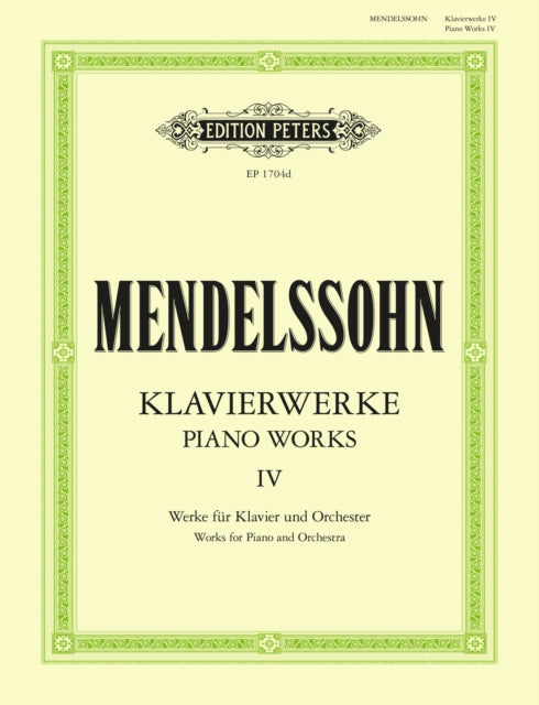Book cover of: Complete Piano Works Vol.4