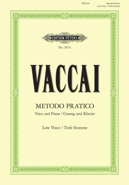 Book cover of: Practical Method (Low Voice and Piano)