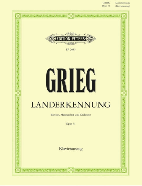 Recognition of Land/Landerkennung Op.31