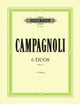 Book cover of: 6 Duos, Op. 14